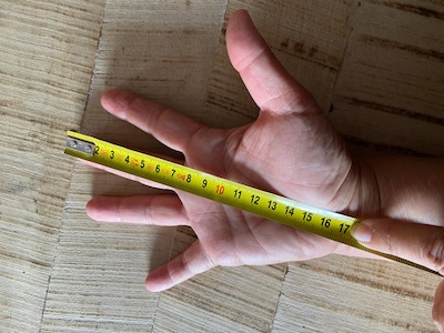 Comment mesurer votre main