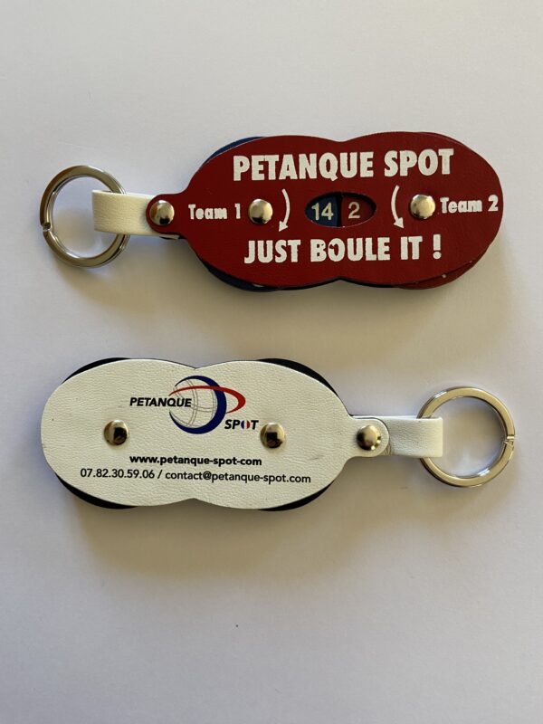 Porte Clés Compteur De Points Pour Pétanque THE REPLICANT Marqueur De Poche 13x4